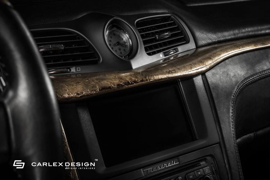 Детали интерьера Maserati GranTurismo Glamour Version by Carlex Design 2017 года  (фото 4 из 17)